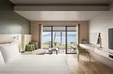 One Bedroom Deluxe Suite Ocean Front Balcony